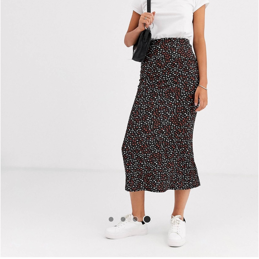 ASOS Pattern Midi Skirt